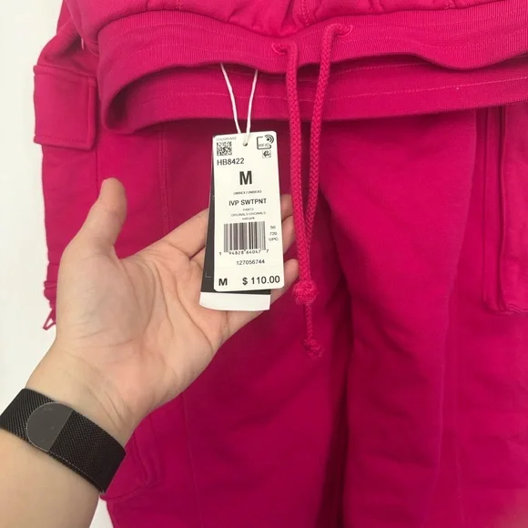 New with Tag Adidas Hot Pink Ivy Park Joggers with Pockets NWT - Picture 3 of 5